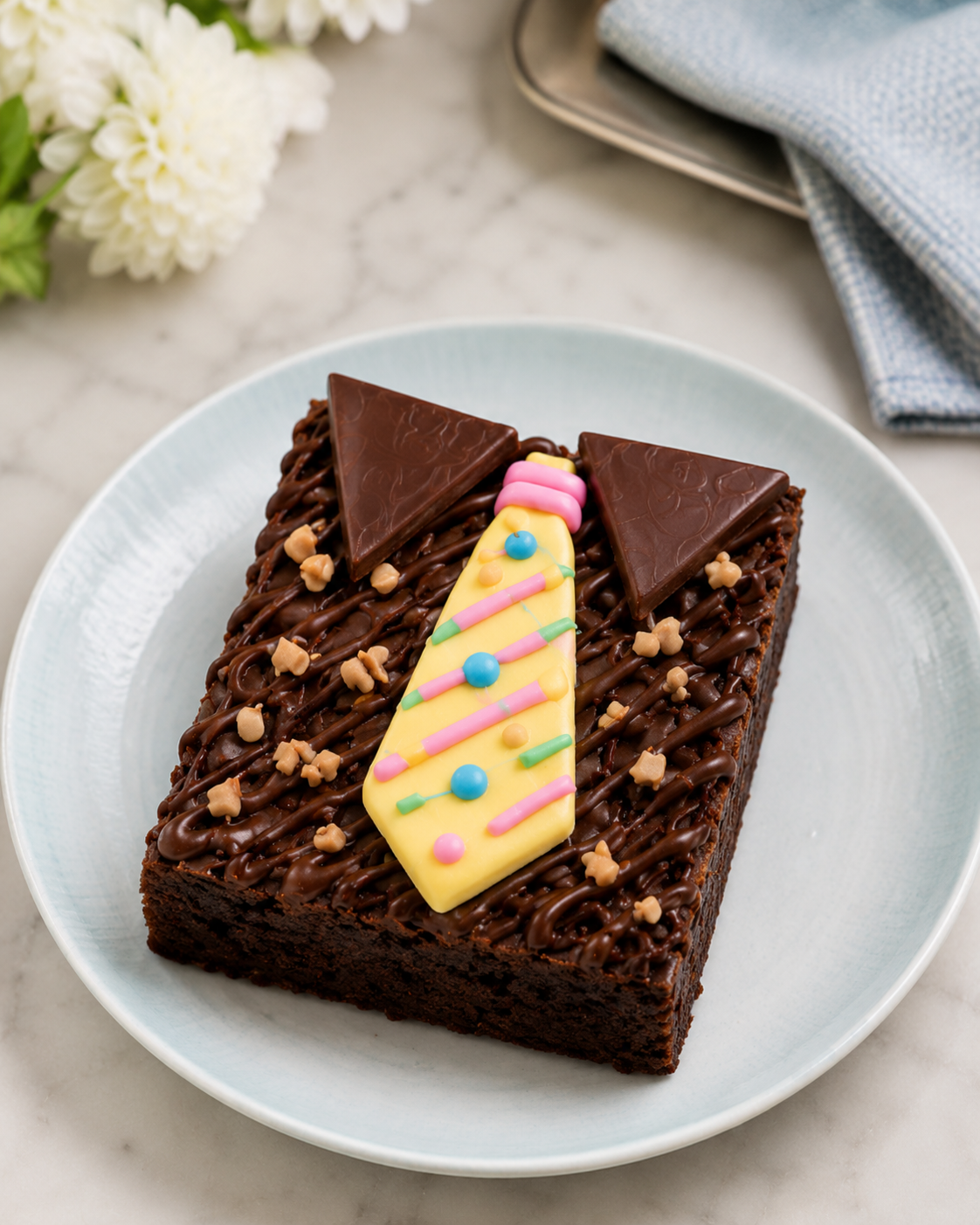 Neck Tie Brownie