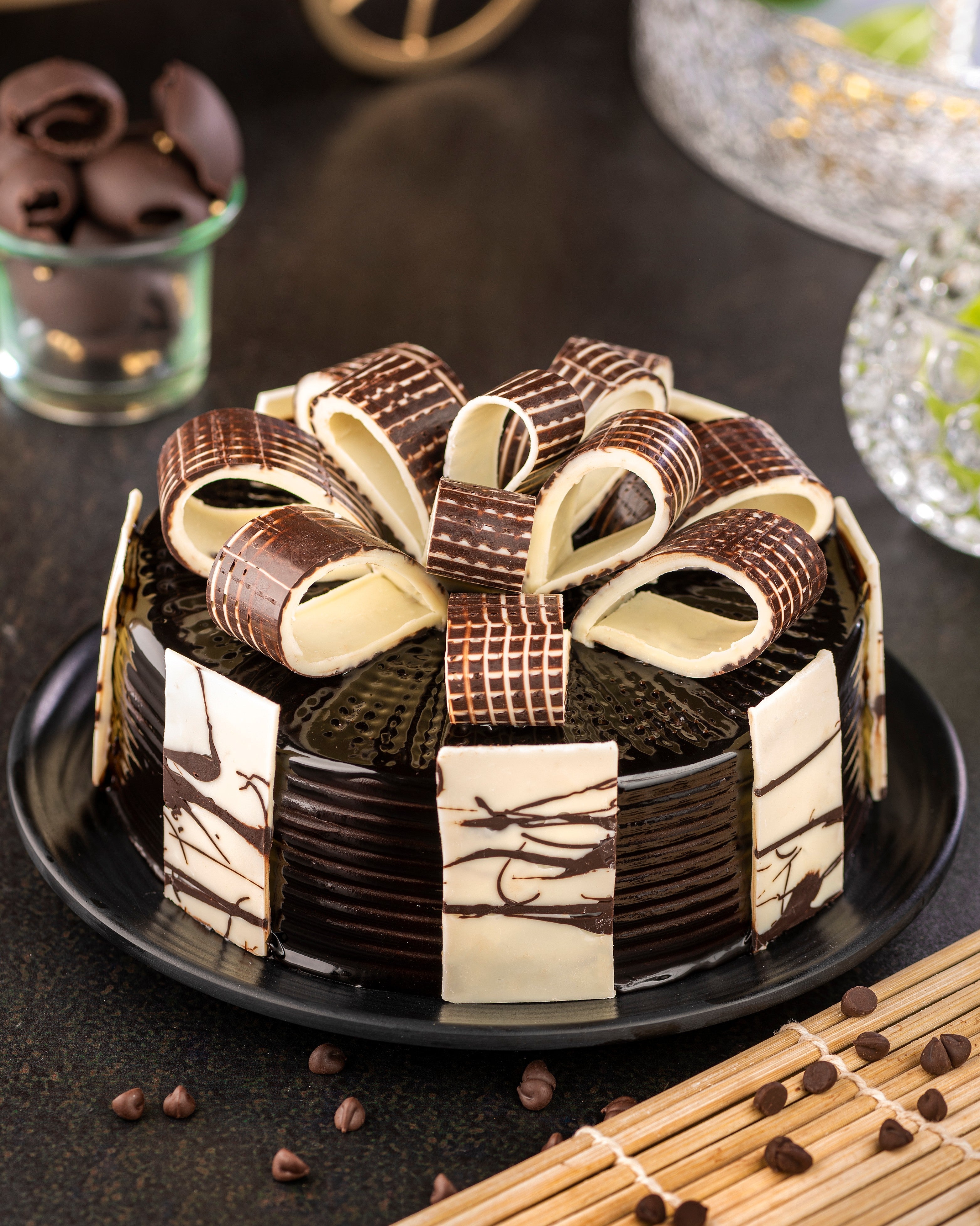Chocolate Walnut Cake