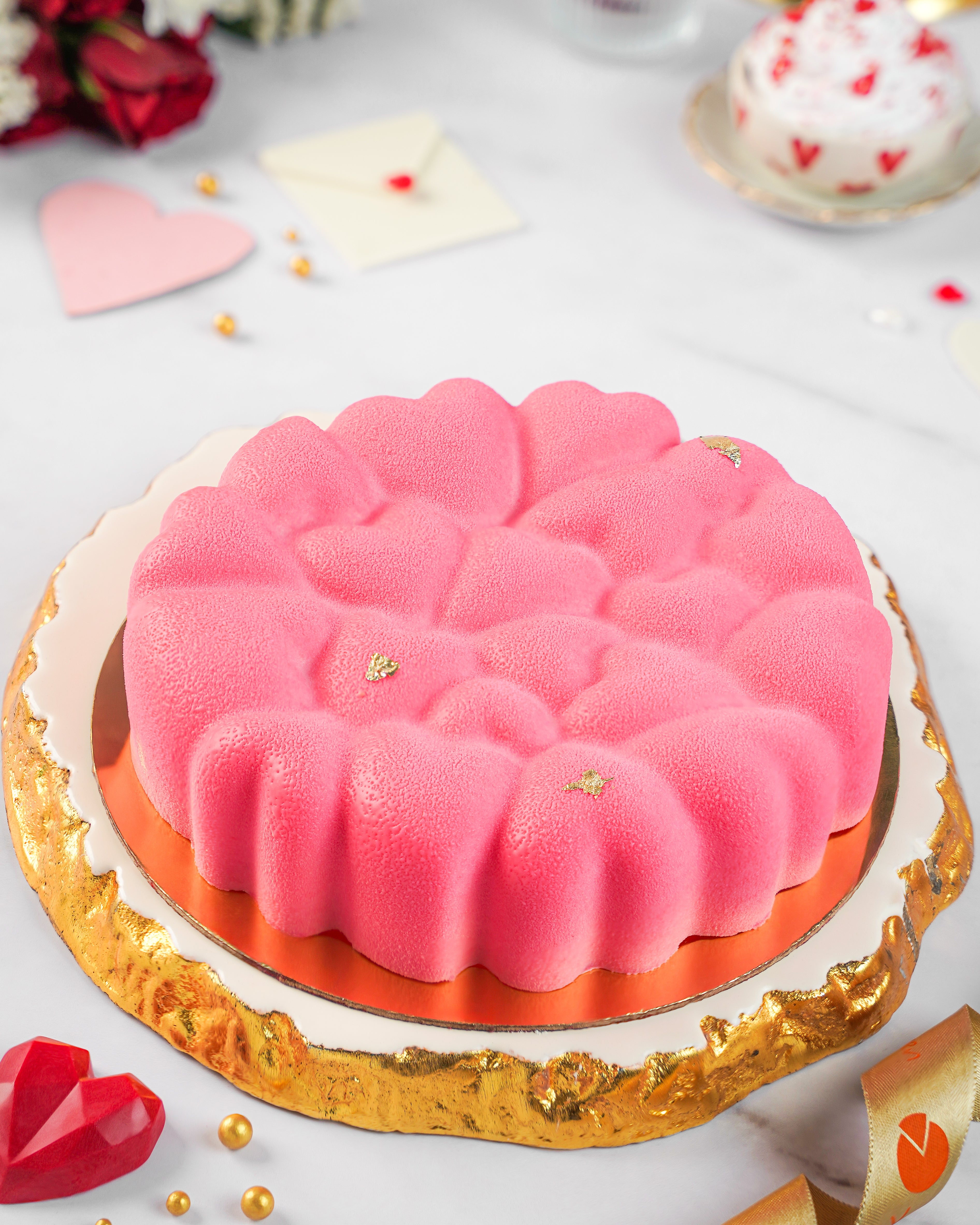 Blush Pink Entremet Cake