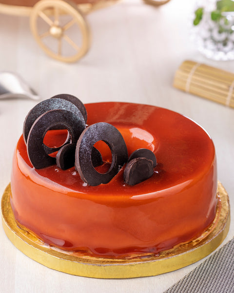 Chocolate Caramel Cake