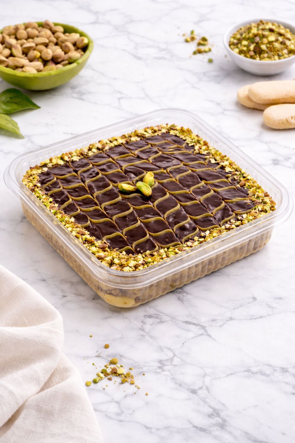 Dubai Kunafa Tiramisu