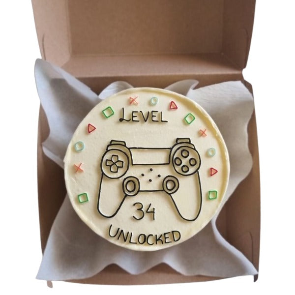 Level Unlocked Gaming Cake