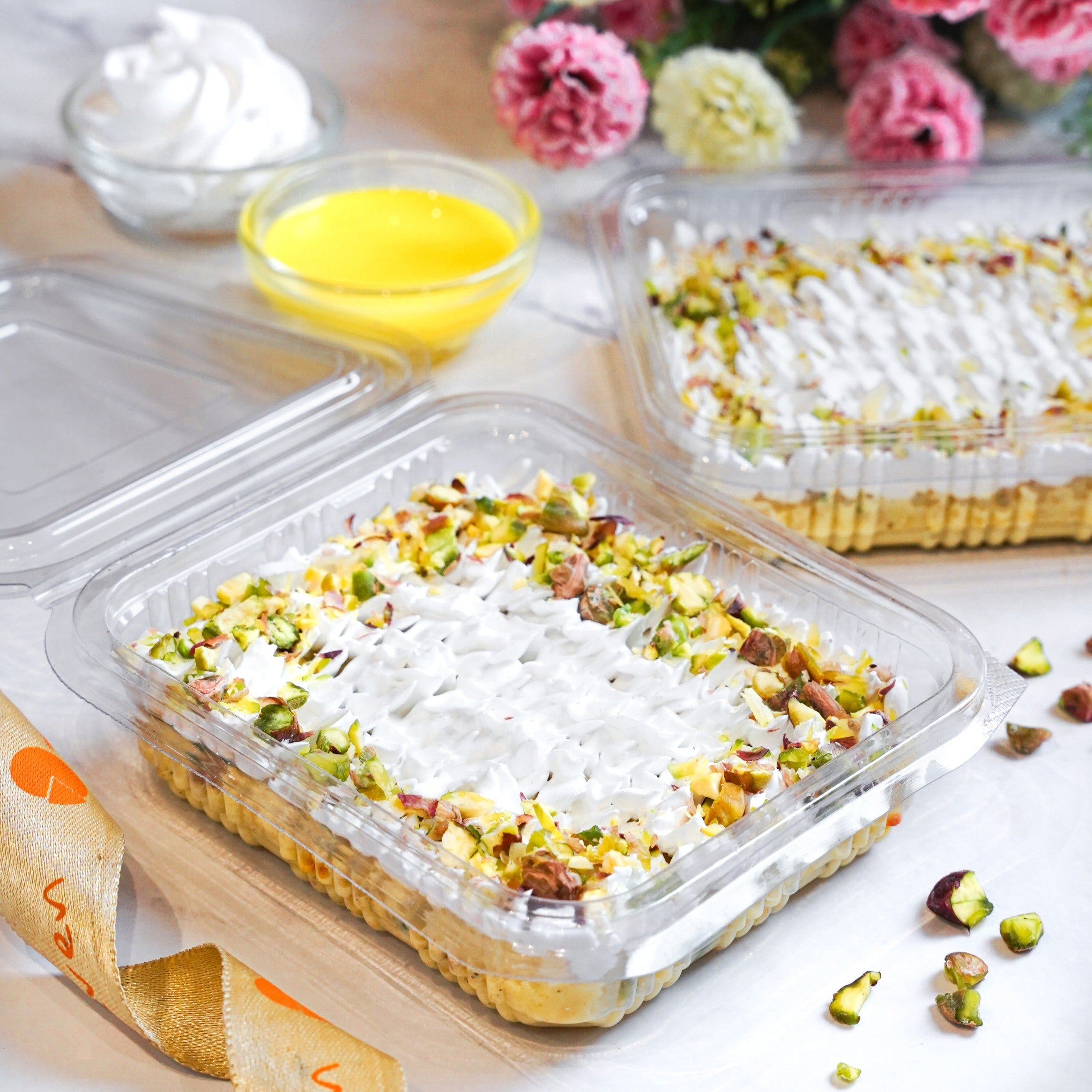 Rasmalai Tres Leches Tub Dessert